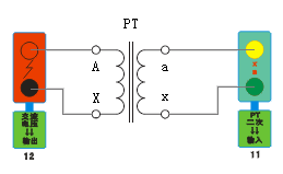 互感器特性綜合測試儀PT變比接線圖 互感器特性綜合測試儀PT變比接線圖